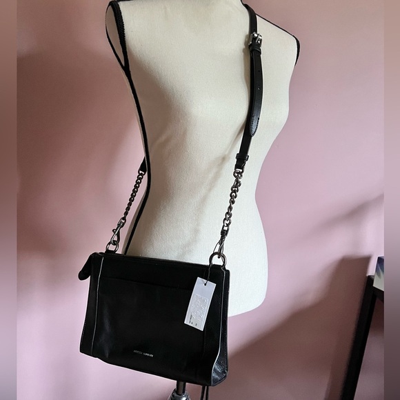 NWT Rebecca Minkoff M.A.B. Crossbody with Studs LEATHER - Picture 2 of 9